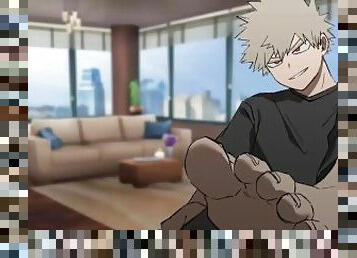 BAKUGOU TE DEJA TOCAR SUS PATAS