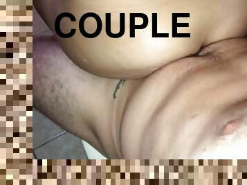 pantat, orgasme, amatir, pasangan, brazil, sudut-pandang, menunggangi, tato, penis