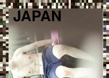 A Japanese idol doing high intense sex training at the Tokyo Olympics venue! ?[Big ass] [Big dick]