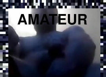 Guy sólo cumshot to anal penetration amateur