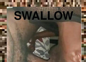 Swallow that big black Dick pov sloppy head
