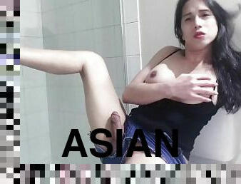 asia, payudara-besar, mastubasi, waria-shemale, amatir, sayang, cumshot-keluarnya-sperma, orang-yang-bertukar-kelamin, waria, sperma