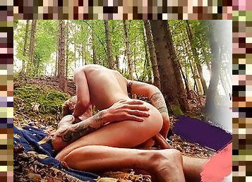Adventurous outdoor SUCKING and FUCKING 'till he EXPLODES!
