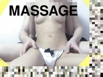 ? Relax tickling massage?Nipple tickling ? fingering ? orgasm ?Japanese teenager?