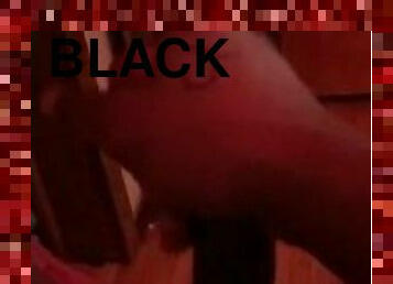 masturbation, amateur, ejaculation-sur-le-corps, gay, branlette, black, solo, humide, tatouage, bite