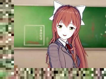 Monika is in SERIUS love with you (3D Ecchi) (Doki Doki Literature Club!)