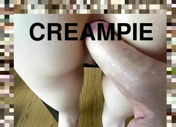 Fuck me in the ass, creampie