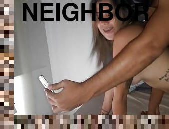 my neighbor makes me have the best orgasm with her