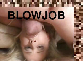 babes, blowjob, creampie, blond, små-pupper