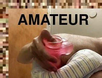 masturbaatio, amatööri, gay, dildo, soolo