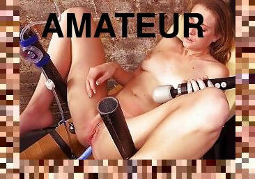 amateur, pornstar, bdsm, rousse, fétiche, solo, bondage