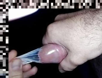 Wife brought home used condom filled with cum from stranger she fucked