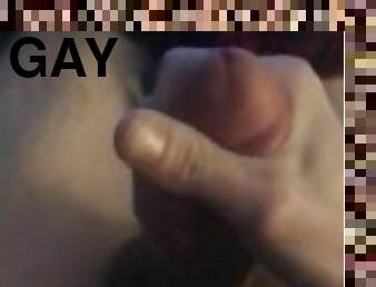 Close up solo cum