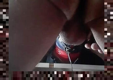 Suck my cock bitch. 10 minutes hooded deepthroat with huge oral creampie