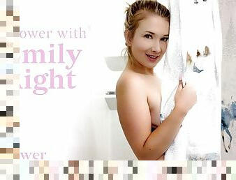 Emily Right in Shower With Emily Right