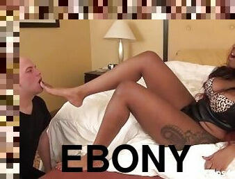 ebony, otrok, chodidlá, matka, fetišistické, ženská-dominancia