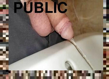 Peeing in Sink at Work