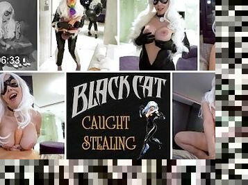 BLACK CAT CAUGHT STEALING - PREVIEW - ImMeganLive