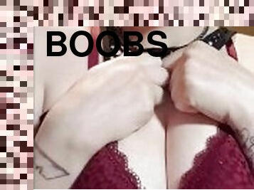 cum all over my big tits baby- dirty talk joi- bib boobs jerk off encouragement goth onlyfans