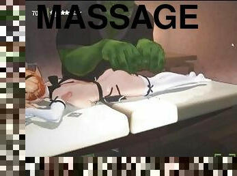 Orc Massage [3D Hentai game] Ep.1 Oiled massage on kinky elf