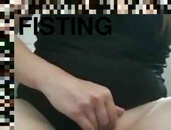 ekstrem, fisting, onani, orgasme, pussy, hardcore, fingret, våt, innsetting