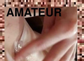 Extra thick creamy cum on abs big thick cumshot