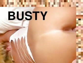 Pounding a busty blonde fuck slut is great for stress relief!