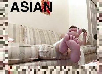 aasialainen, amatööri, typykät, milf, äityli, japanilainen, jalat, pov, äiti, fetissi