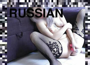 Russian Teen Multiple Squirt Orgasms