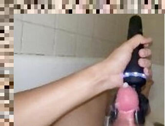 Teen CumShot in the Shower
