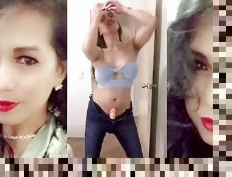 asiático, culo, tetas-grandes, masturbación, transexual, amateur, juguete, travesti, webcam, a-solas