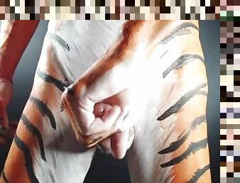 tIGER cOCK wORSHIP nO cUM