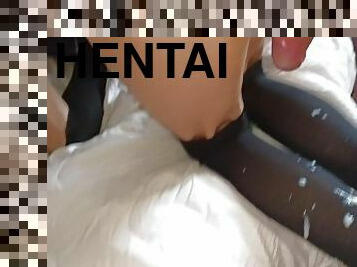 gigantisk, monster, gammal, strumpbyxor, cumshot, samling, slyna, sprut, 18år, hentai