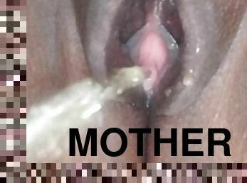 mandi, kencing, olahraga, amatir, berkulit-hitam, antar-ras, jenis-pornografi-milf, ibu, hitam, ibu-mother