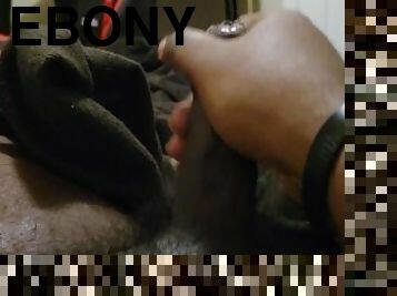 Ebony cock needs attention