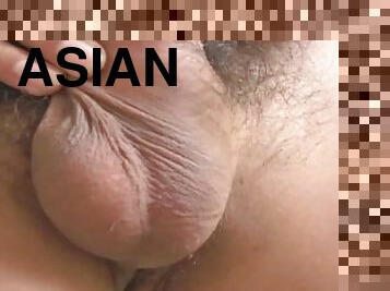 asiatisk, hårig, masturbation, cumshot, gigantisk-kuk, gay, avrunkning, kåt, blond, ensam