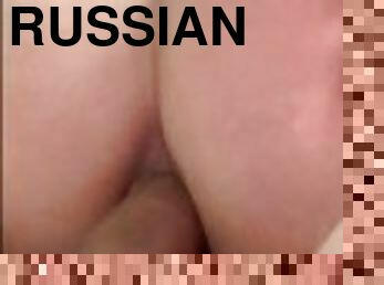 cona-pussy, russo, estudante, amador, anal, adolescente, caseiro, penetração-de-braço, casal, loira