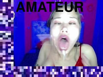 Amie_e Deepthroat and ahegao