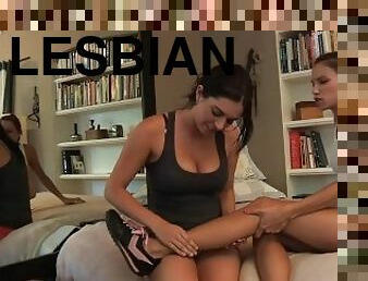 fisse-pussy, lesbisk, fingering, kælling