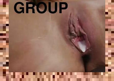 Group Fuck Site - Cock Hungry Girls Engage in a Wild Club Orgy