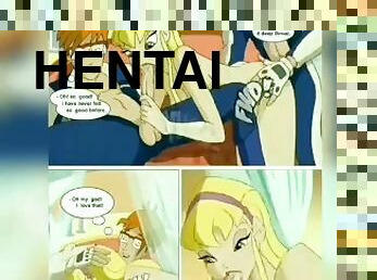 suihinotto, kolmisin, blondi, hentai, kerho