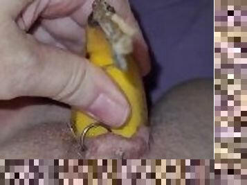 masturbation, amateur, couple, salope, point-de-vue, bizarre-weird, solo, banane