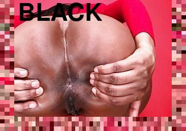 Black Babe Sheisnovember Asshole Closeup After Pulling Thong Down At Photo Shoot by Msnovember 4k