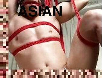 asiatisk, anal, kæmpestor-pik, bøsse, bdsm, fingering, dildo, fetish, bondage, muskuløs