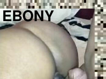 Ebony bbw backshots gets real