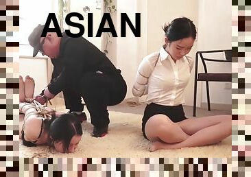 Asian Girl Bound And Sacked