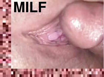 orgasm, kvinnligt-sprut, amatör, mörkhyad, gigantisk-kuk, milf, mamma, knullande, kuk