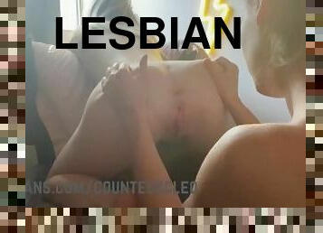 amatööri, lesbo-lesbian, kiimainen, blondi, tiukka, pikkuinen