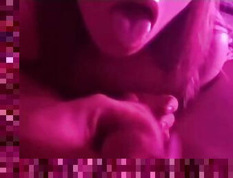 HOW LONG CAN HE RESIST ME? Sloppy blowjob Deepthroat blowjob MILF BBW PAWG