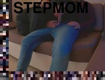 I put my dick in a box of chips and served my stepmom! HER reaction was amazing!